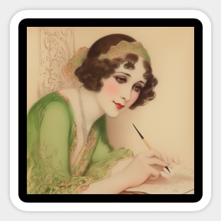 Bebe Daniels drawing Sticker